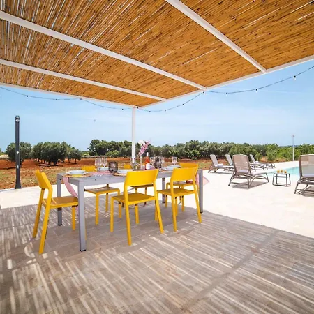 Villa Donnosanto A 5 Minuti Da Spiaggia. Ostuni 10 *